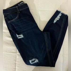 Women’s Maurices Distressed Jeggings Size L
